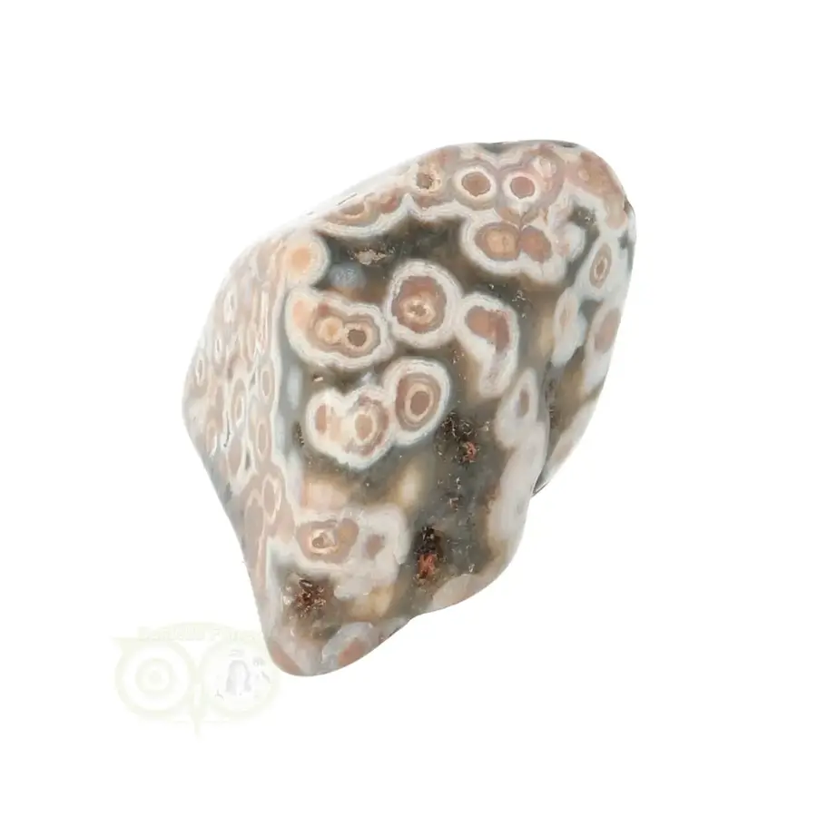 Oceaan Jaspis trommelsteen Nr 41 - 15 gram-8