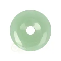 thumb-Groene Aventurijn  Donut hanger Nr 17 - Ø 3 cm-3