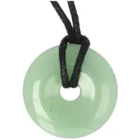 thumb-Groene Aventurijn  Donut hanger Nr 17 - Ø 3 cm-4