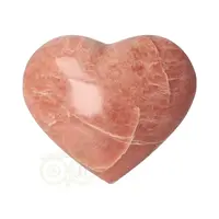 thumb-Roze Maansteen hart Nr 22 - 191 gram - Madagaskar-1