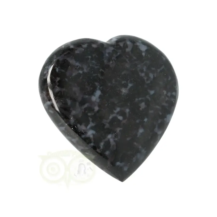 Gabbro Merliniet Hart nr 3 - 79 gram-5