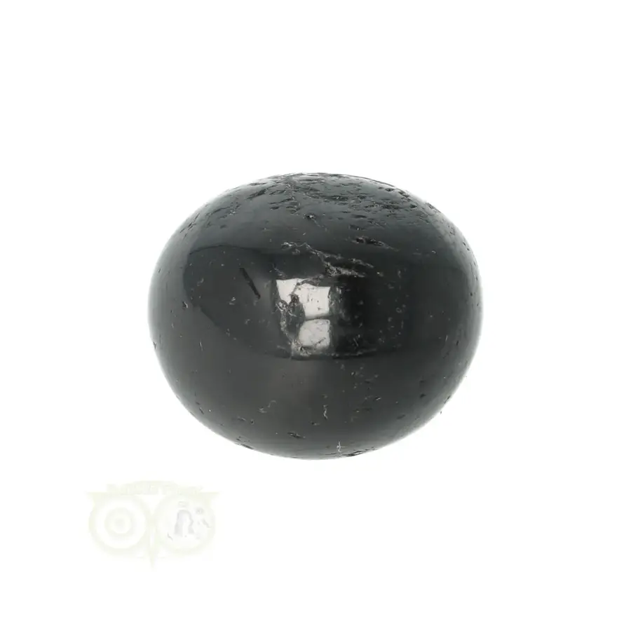 Zwarte Toermalijn trommelsteen Nr 31  - 29 gram-7