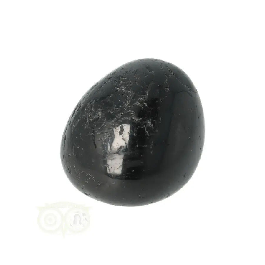 Zwarte Toermalijn trommelsteen Nr 31  - 29 gram-10