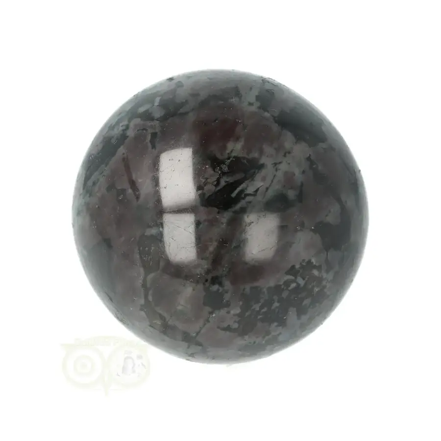 Gabbro Merliniet Bol  Nr 10 - Ø 4.94 cm - 181 gram-6