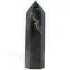 Labradoriet punt - obelisk  Nr 6  - 146 gram