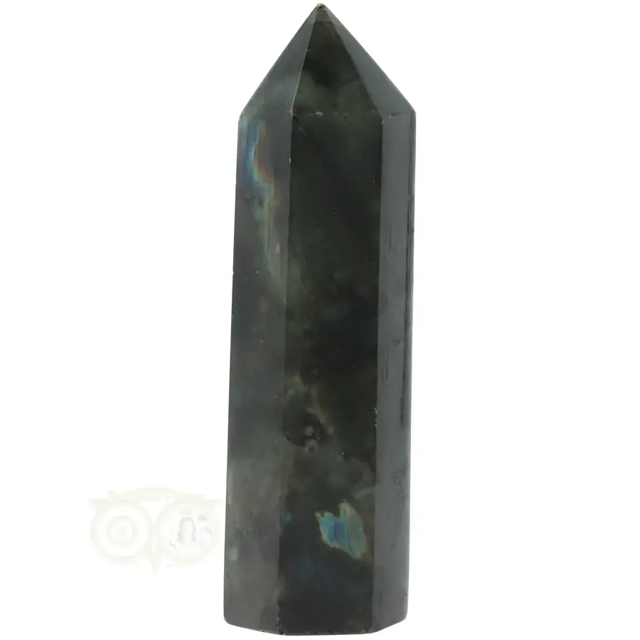 Labradoriet punt - obelisk  Nr 6  - 146 gram-4