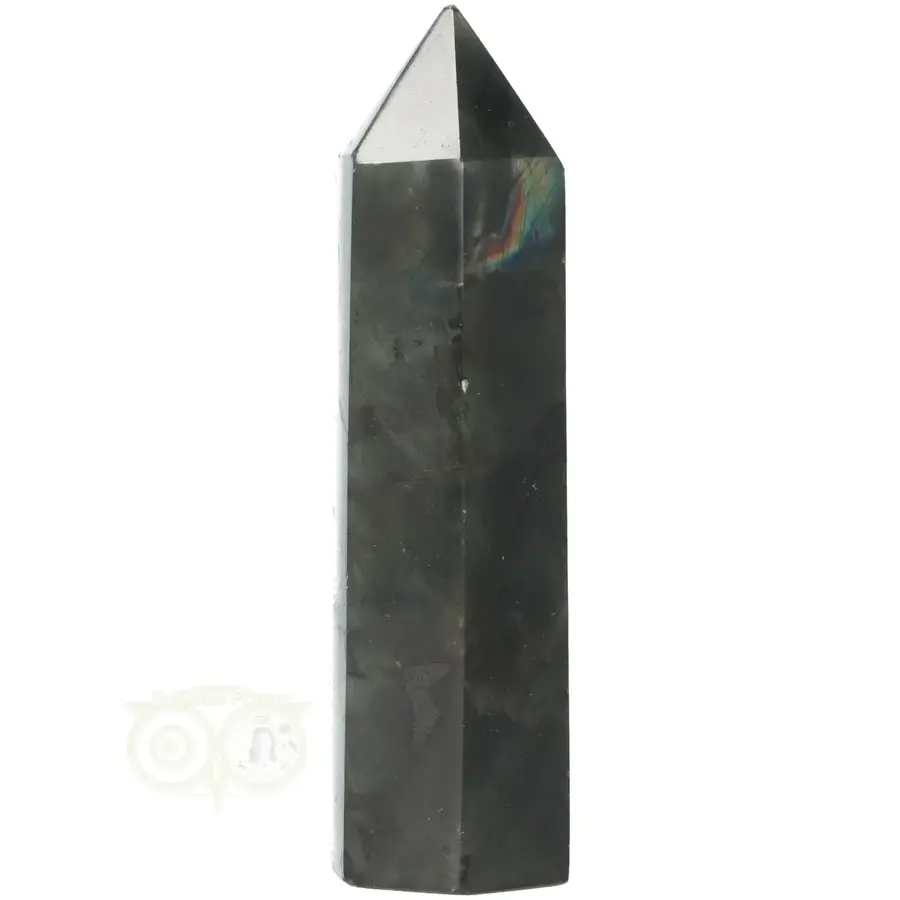 Labradoriet punt - obelisk  Nr 6  - 146 gram-8