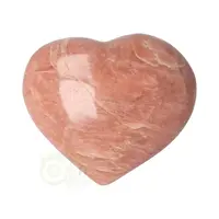 thumb-Roze Maansteen hart Nr 23 - 175  gram - Madagaskar-3