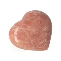 thumb-Roze Maansteen hart Nr 23 - 175  gram - Madagaskar-5