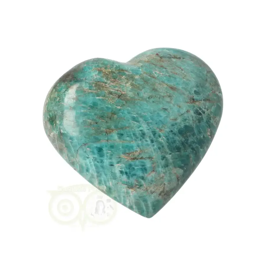 Blauwe Apatiet hart Nr 10 - 149 gram-4