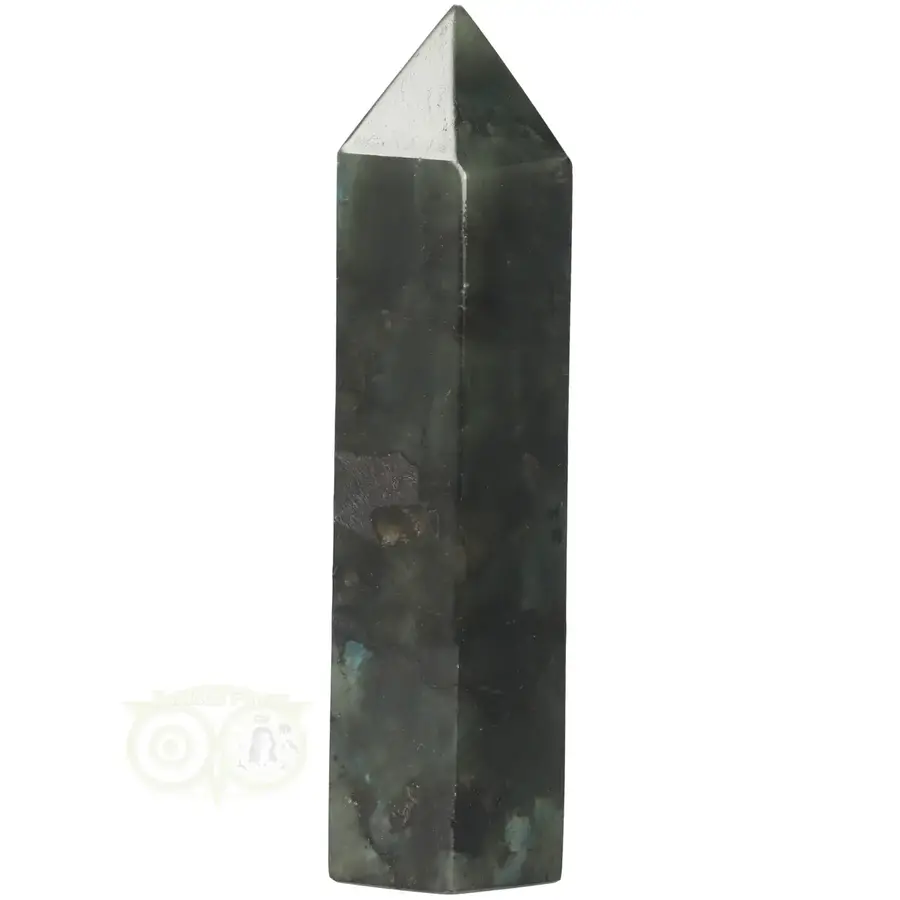 Labradoriet punt - obelisk  Nr 7  - 208 gram-7