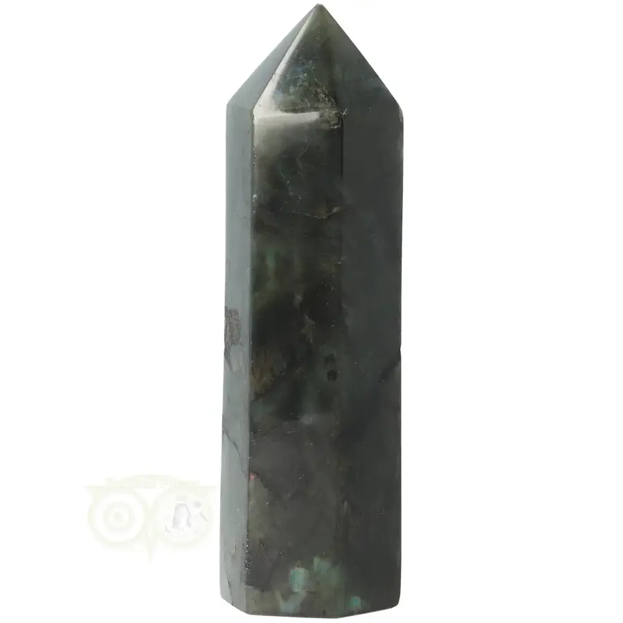 Labradoriet punt - obelisk  Nr 7  - 208 gram-8