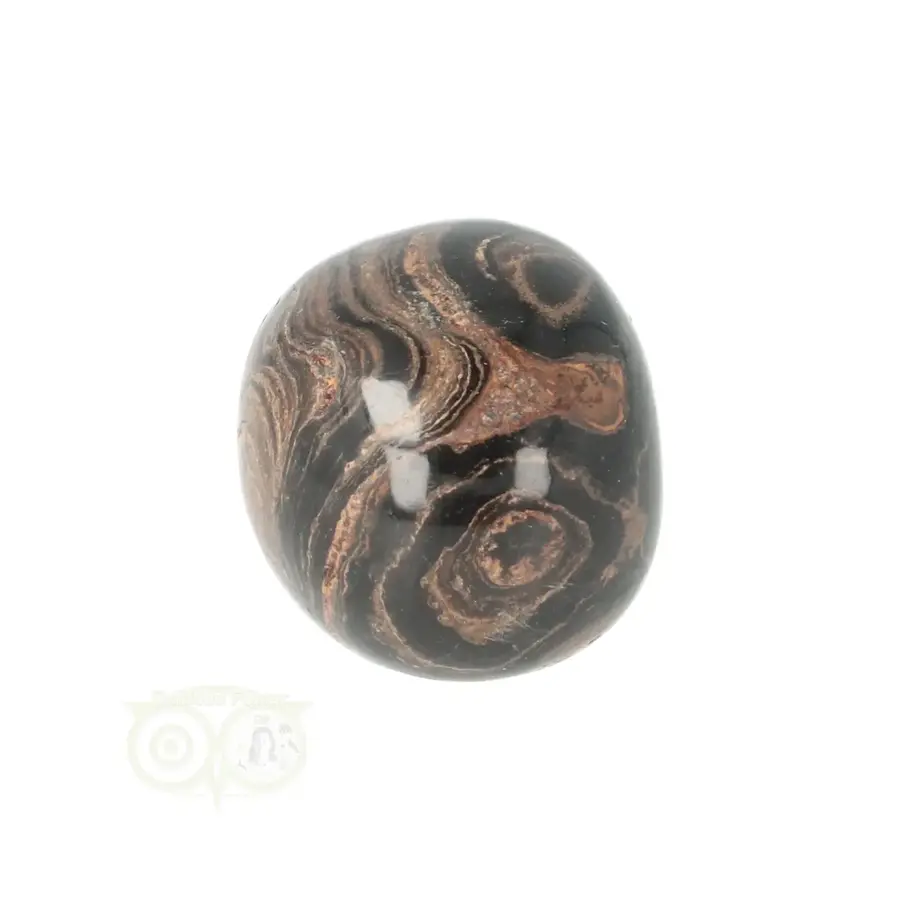 Stromatoliet trommelsteen Nr 37 - 17 gram-7
