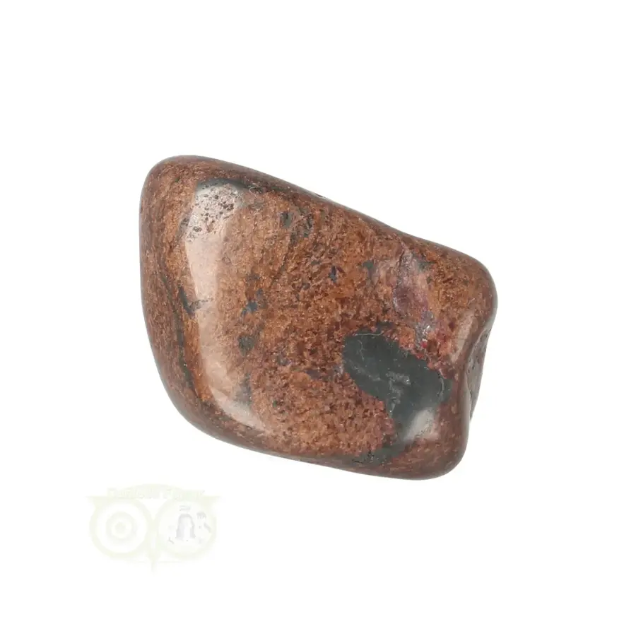 Bronziet trommelsteen Nr 29 - 17 gram-1