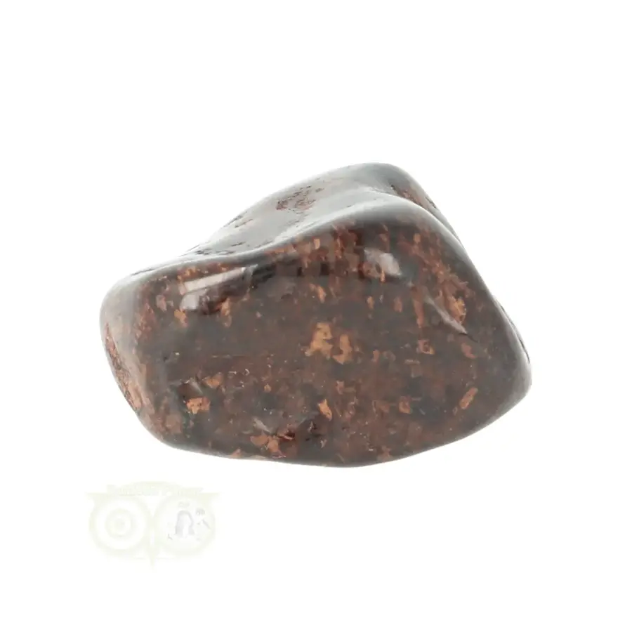 Bronziet trommelsteen Nr 30 - 14 gram-4