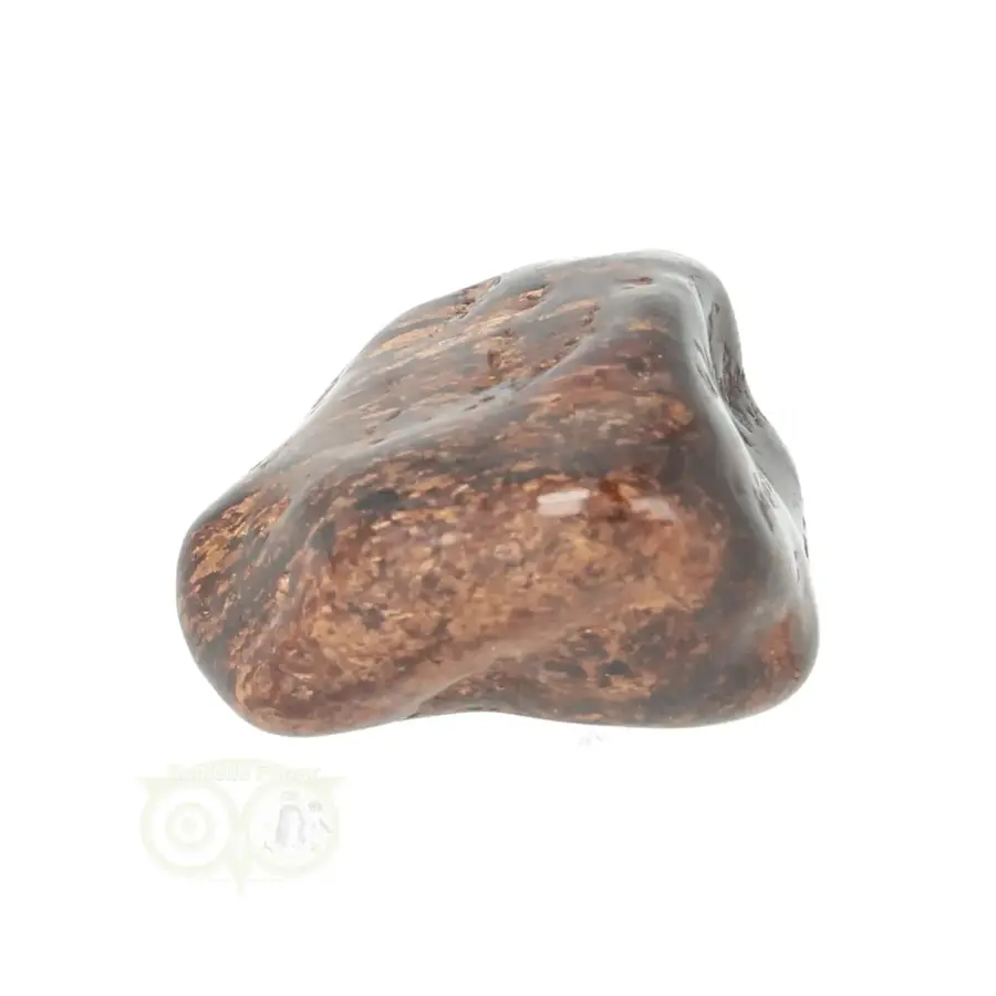 Bronziet trommelsteen Nr 30 - 14 gram-8