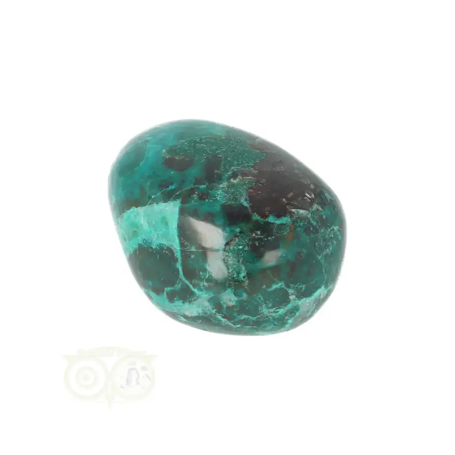 Chrysocolla trommelsteen Nr 29  - 23  gram-2