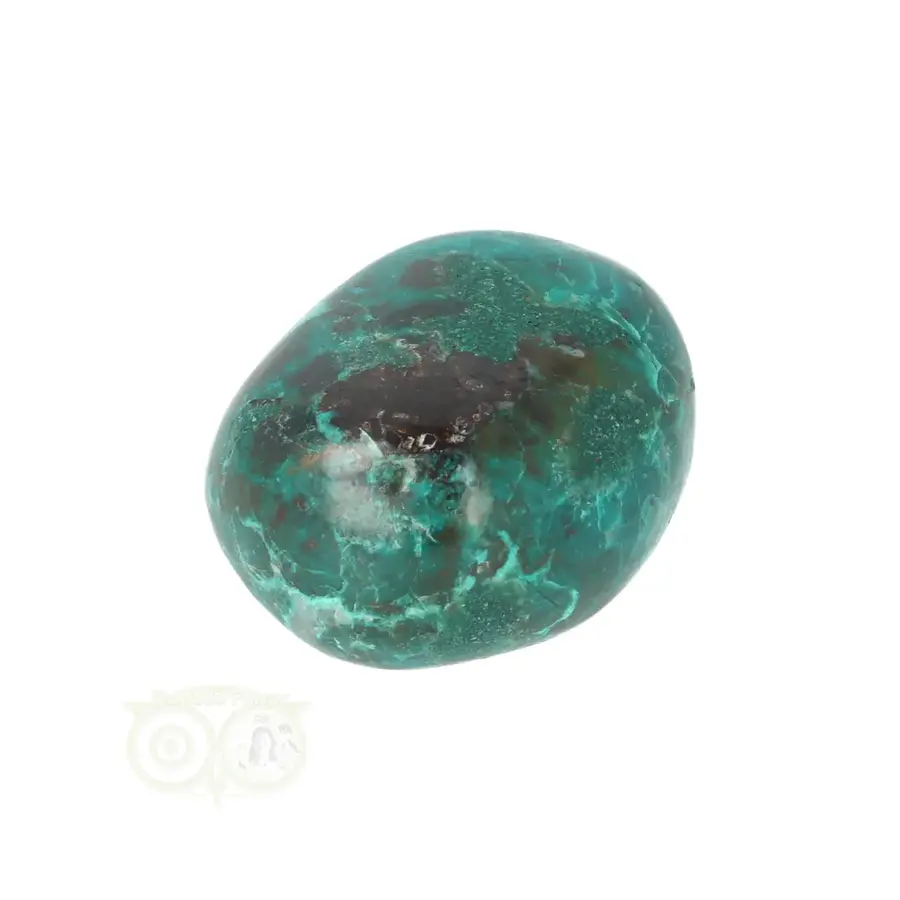 Chrysocolla trommelsteen Nr 29  - 23  gram-3