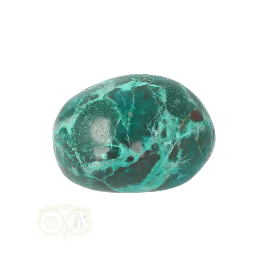 Chrysocolla trommelsteen Nr 29  - 23  gram-6