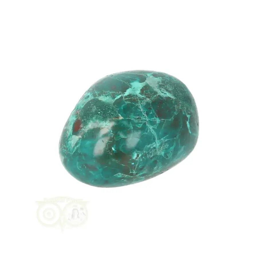 Chrysocolla trommelsteen Nr 29  - 23  gram-8