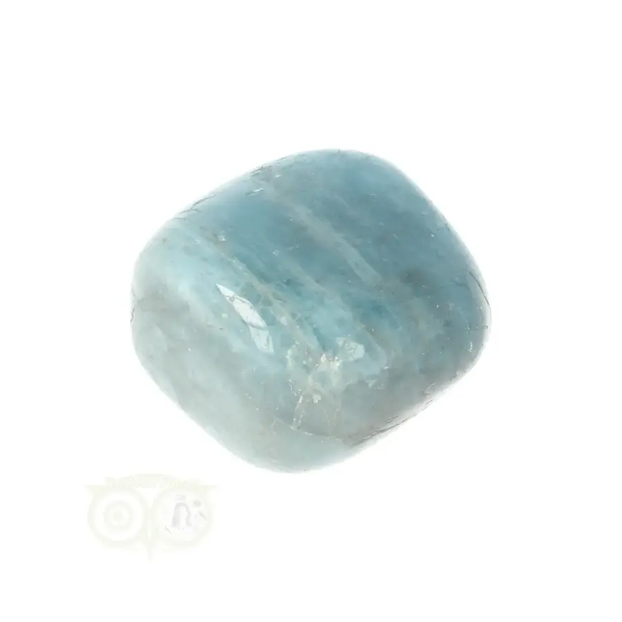 Aquamarijn ( Beryl ) knuffelsteen  Nr 93 - 26 gram-6