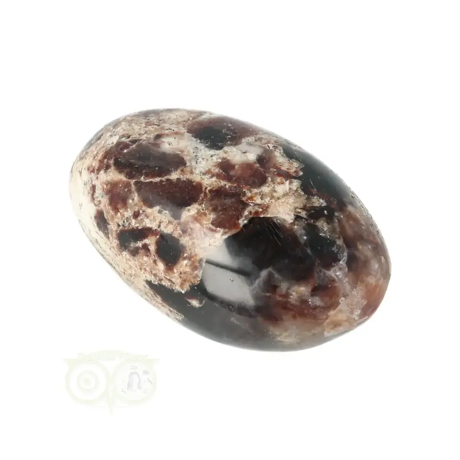 Zwarte Opaal  handsteen Nr 12 - 51 gram - Madagaskar-4
