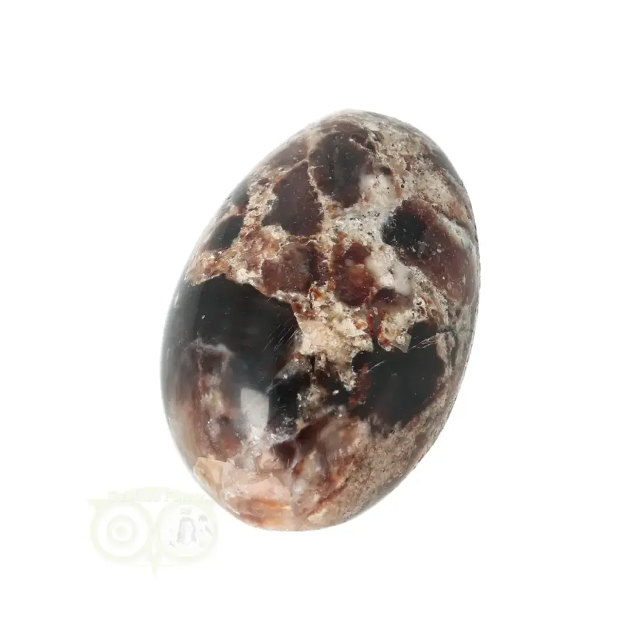 Zwarte Opaal  handsteen Nr 12 - 51 gram - Madagaskar-5