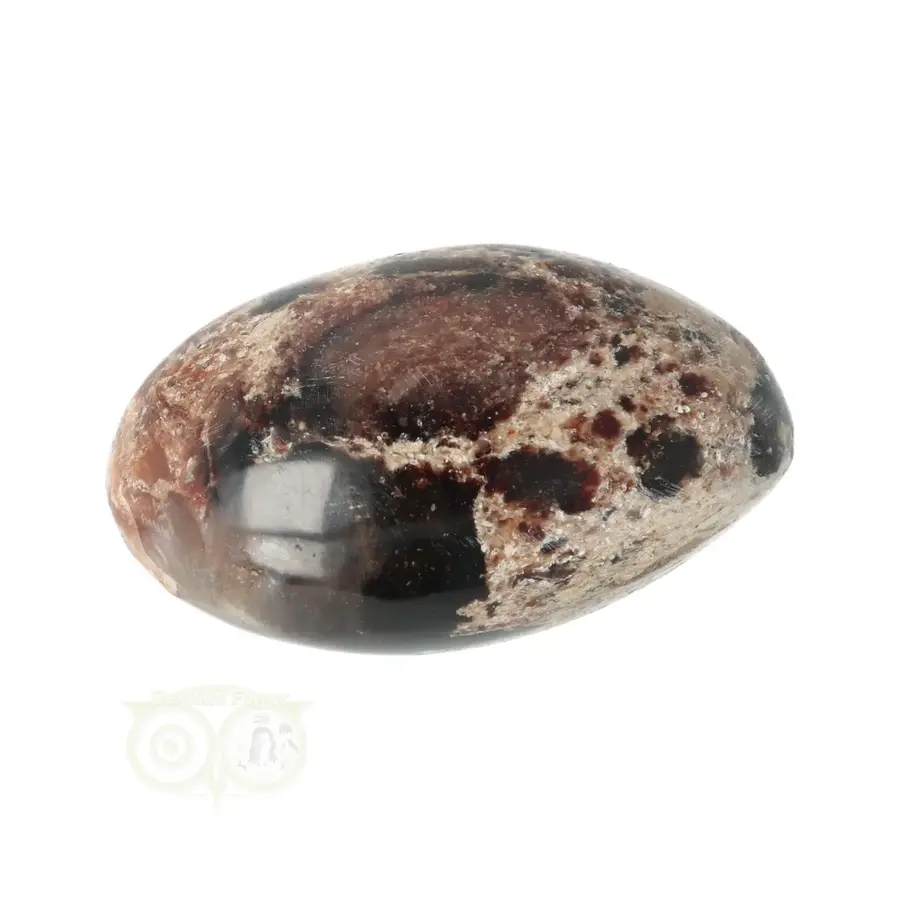 Zwarte Opaal  handsteen Nr 12 - 51 gram - Madagaskar-6