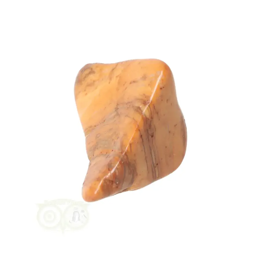 Gele Jaspis trommelsteen Nr 25 - 26 gram - Zuid Afrika-2