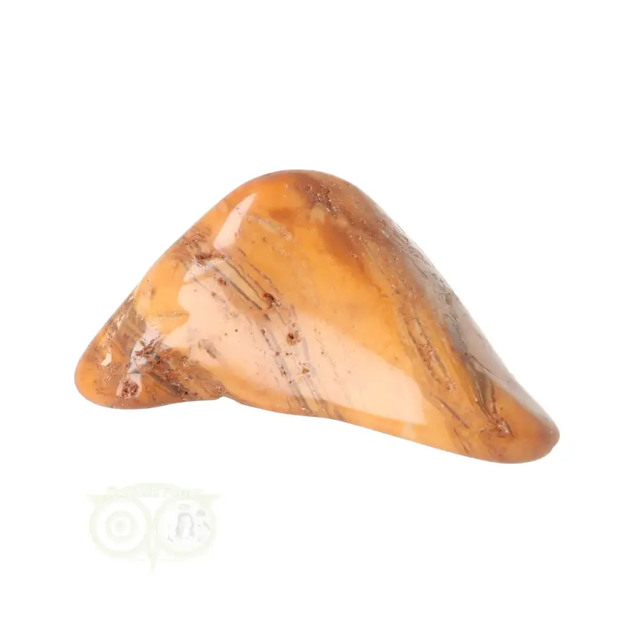 Gele Jaspis trommelsteen Nr 25 - 26 gram - Zuid Afrika-6