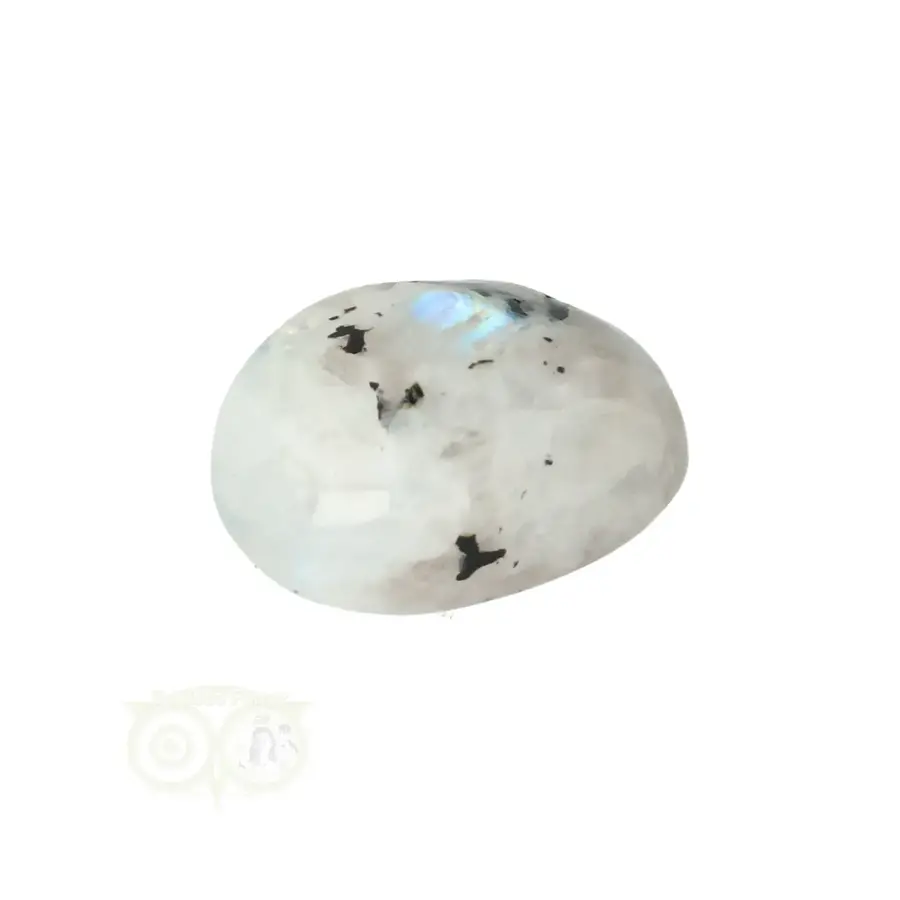 Regenboog Maansteen trommelsteen Nr 35 - 14 gram - India-2