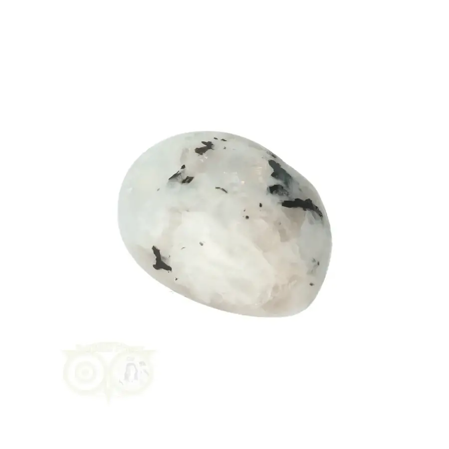 Regenboog Maansteen trommelsteen Nr 35 - 14 gram - India-3