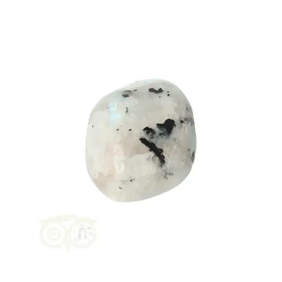 Regenboog Maansteen trommelsteen Nr 35 - 14 gram - India-4