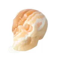 thumb-Oranje Calciet schedel Nr 272 - 374 gram-5