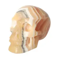 thumb-Oranje Calciet schedel Nr 273 - 636 gram-3