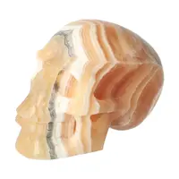 thumb-Oranje Calciet schedel Nr 273 - 636 gram-4