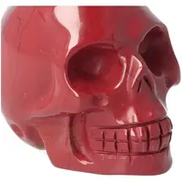 thumb-Rode Jaspis schedel Nr 17 - 104 gram-2