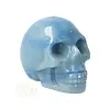 Blauwe kwarts schedel Nr 25 - 90 gram