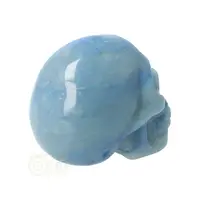 thumb-Blauwe kwarts schedel Nr 25 - 90 gram-7