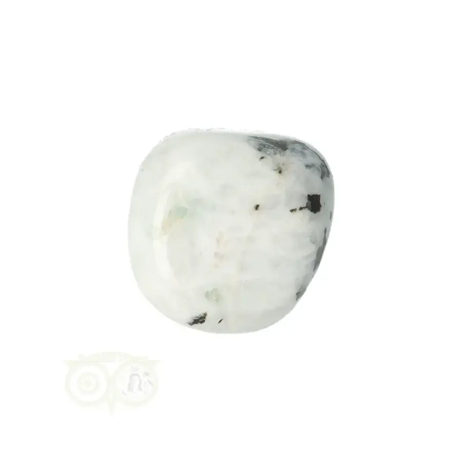 Regenboog Maansteen trommelsteen Nr 37 - 14  gram - India-7