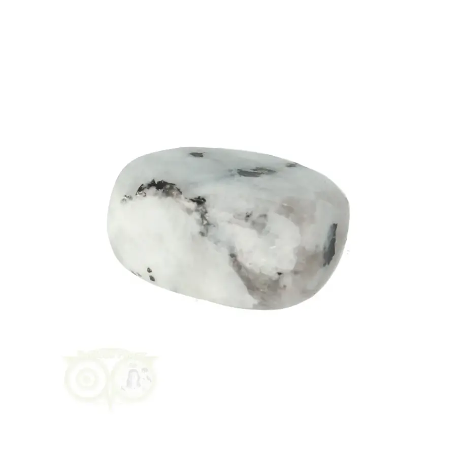 Regenboog Maansteen trommelsteen Nr 39 - 14  gram - India-4