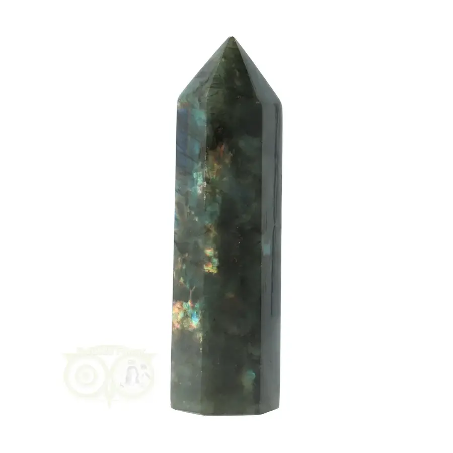 Labradoriet punt - obelisk  Nr 8  - 184 gram-4