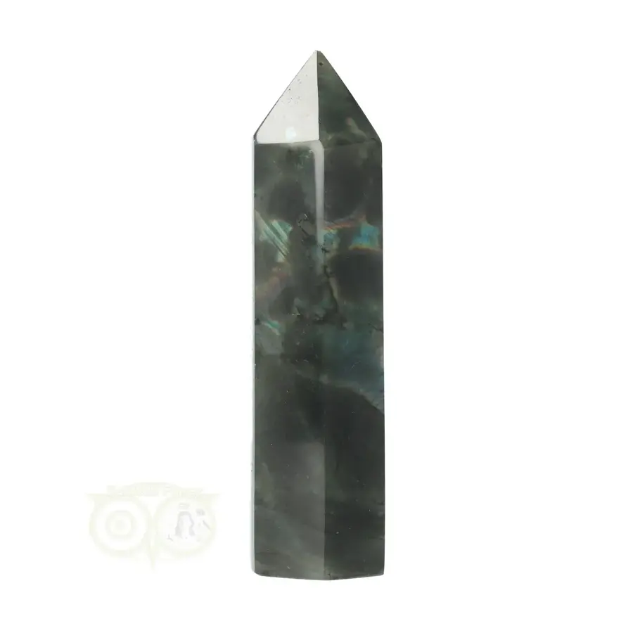 Labradoriet punt - obelisk  Nr 8  - 184 gram-5