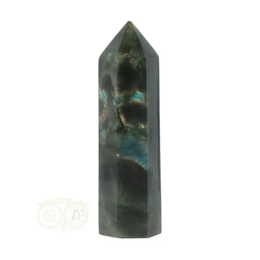 Labradoriet punt - obelisk  Nr 8  - 184 gram-7