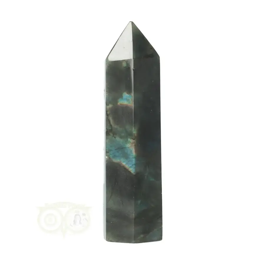 Labradoriet punt - obelisk  Nr 8  - 184 gram-9