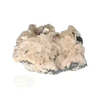 thumb-Cerussiet op Bariet cluster Nr 52 - 170 gram - Marokko-1