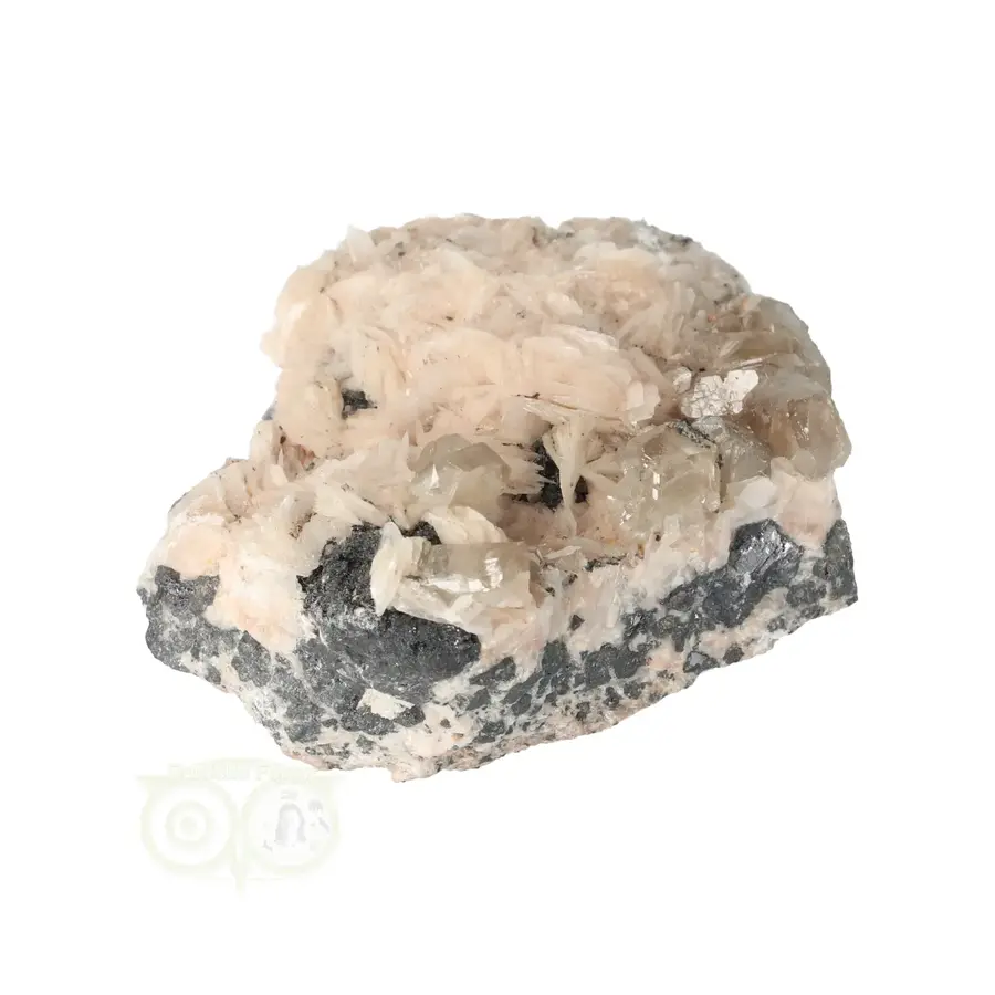 Cerussiet op Bariet cluster Nr 52 - 170 gram - Marokko-5
