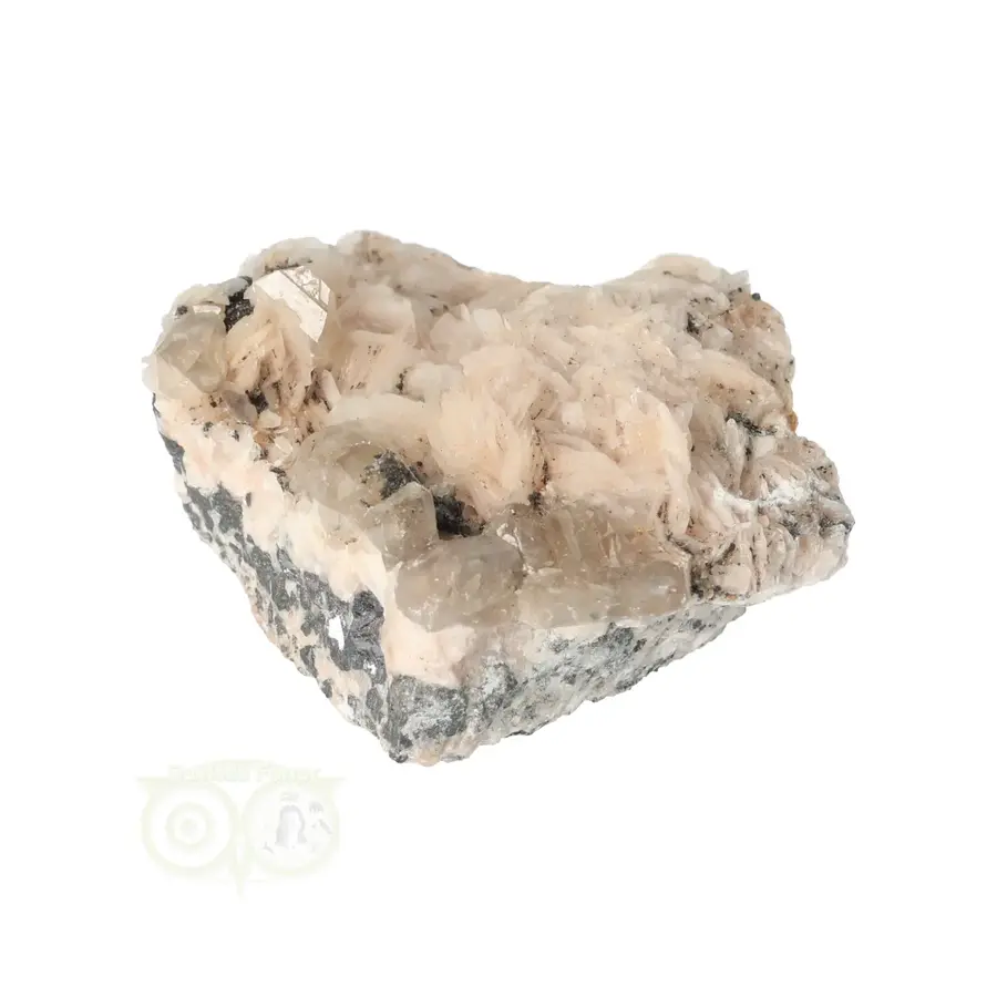 Cerussiet op Bariet cluster Nr 52 - 170 gram - Marokko-8