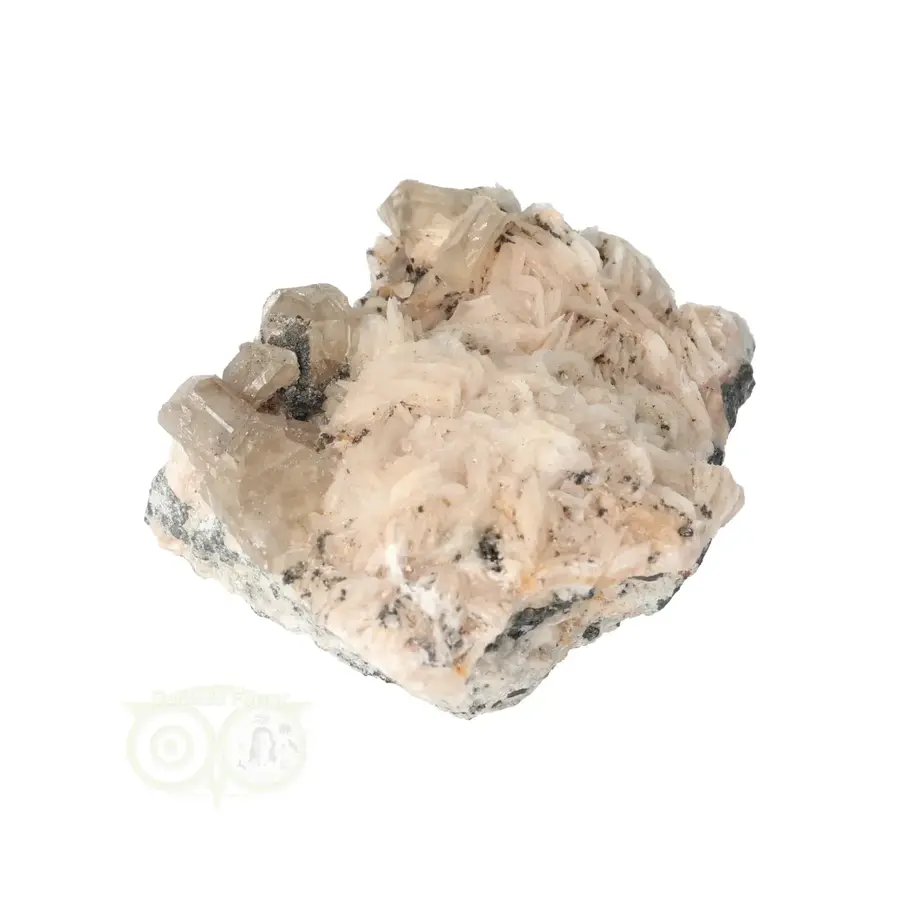 Cerussiet op Bariet cluster Nr 52 - 170 gram - Marokko-9