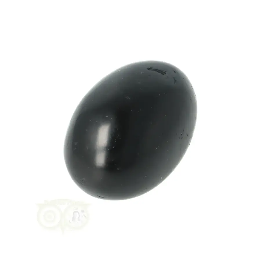 Zwarte Toermalijn trommelsteen Nr 32  - 28 gram-5